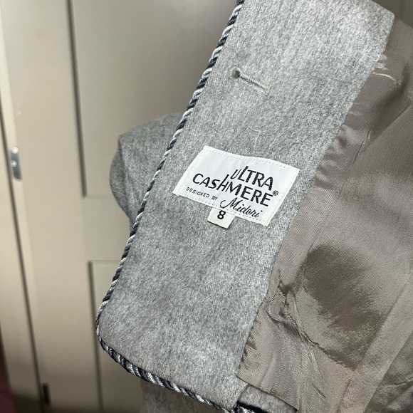 Vintage Ultra Cashmere By Midori Women’s Blazer Jacket Size 8 - Picture 2 of 3